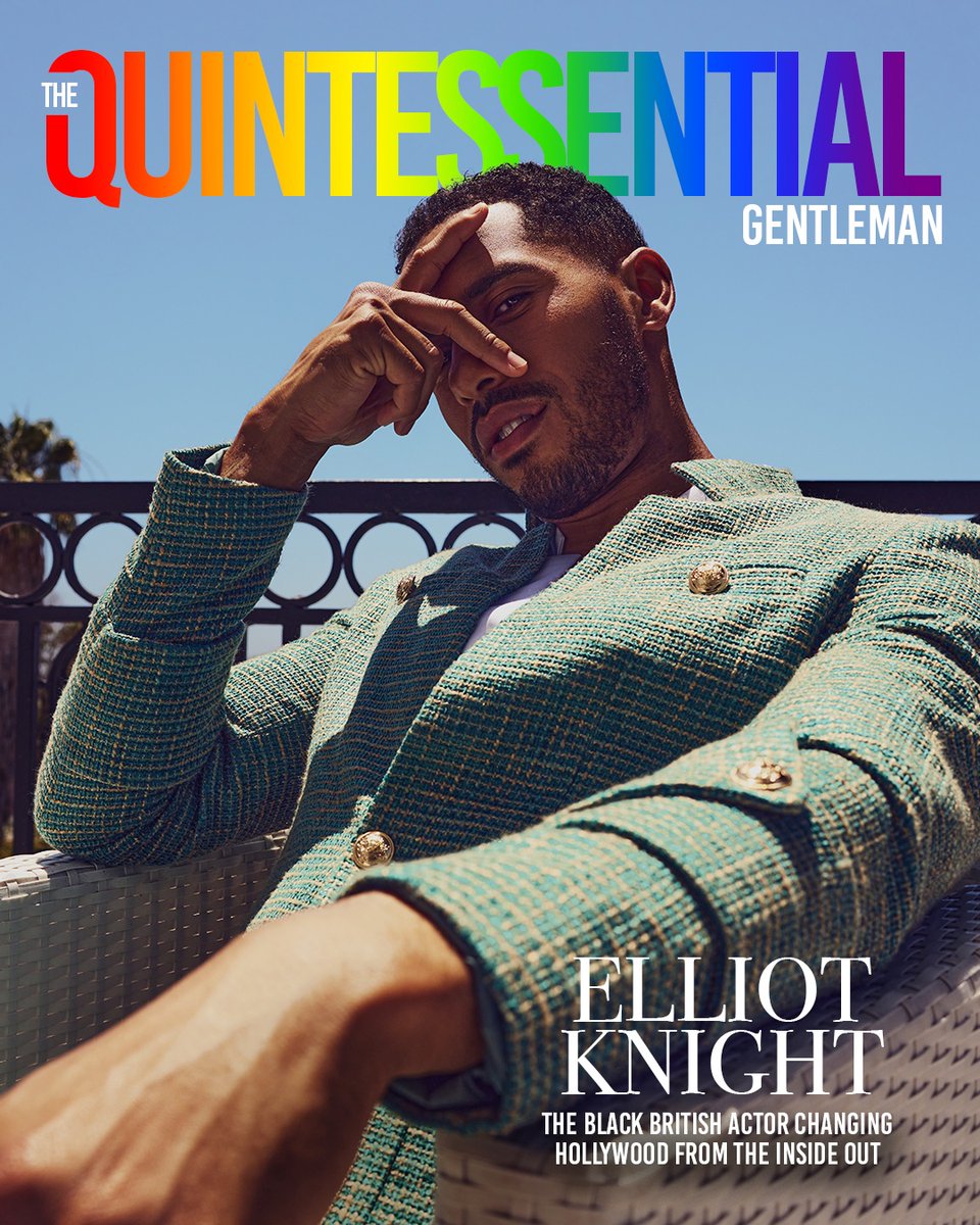 theqgentleman's tweet image. Pride Month may be ending, but living in your truth is forever.
To close out the month, we’re proud to unveil our latest cover featuring actor, changemaker, and all-around force—Elliot Knight.