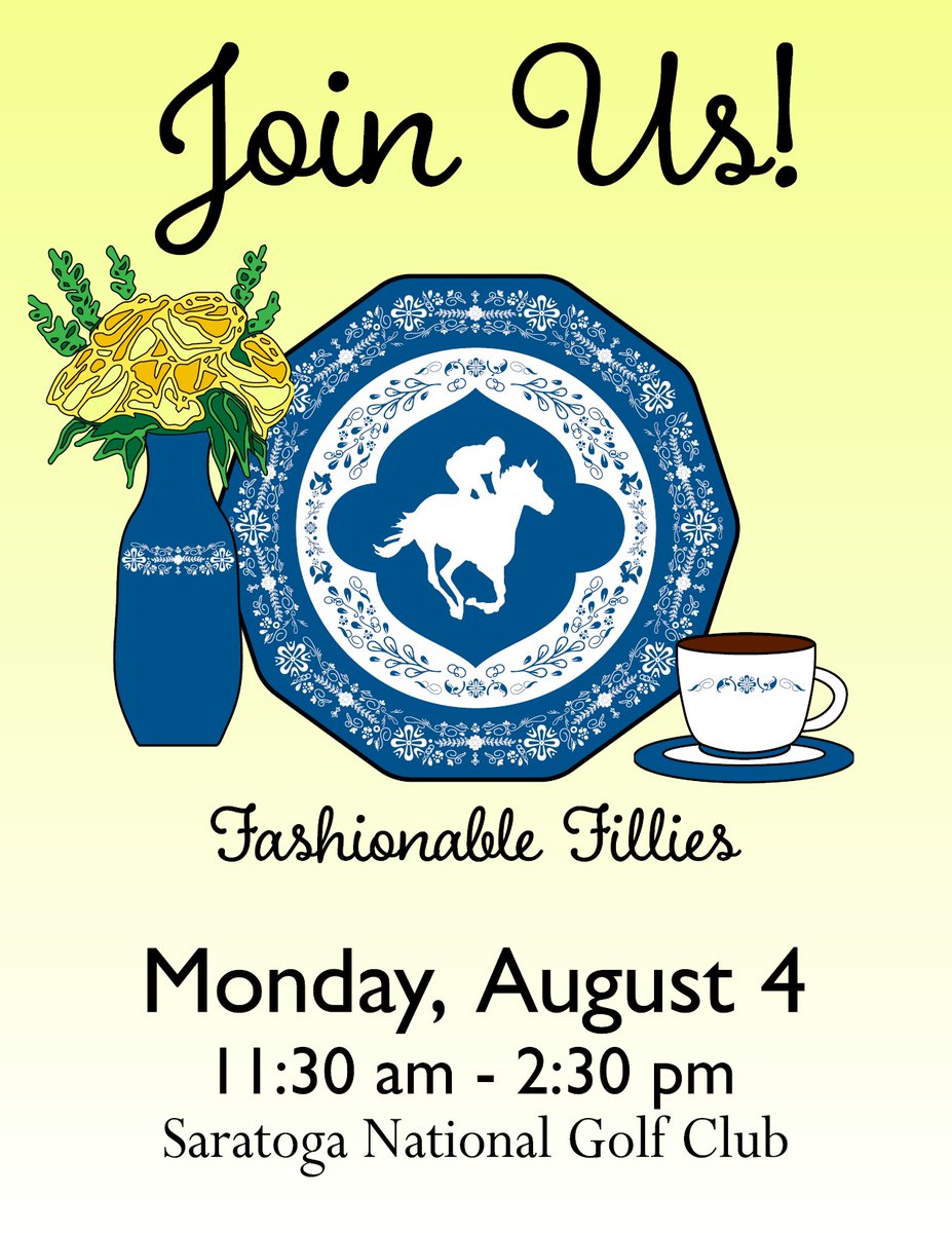 In the mood for a tea party 🫖? Fashionable Fillies 2025 tickets are available now! Floral dresses, hats, and bubbly aren’t the only perks of the summer’s most stylish luncheon! Come celebrate with The Jockey Club Safety Net Foundation and Lindsay Czarniak, this year’s keynote