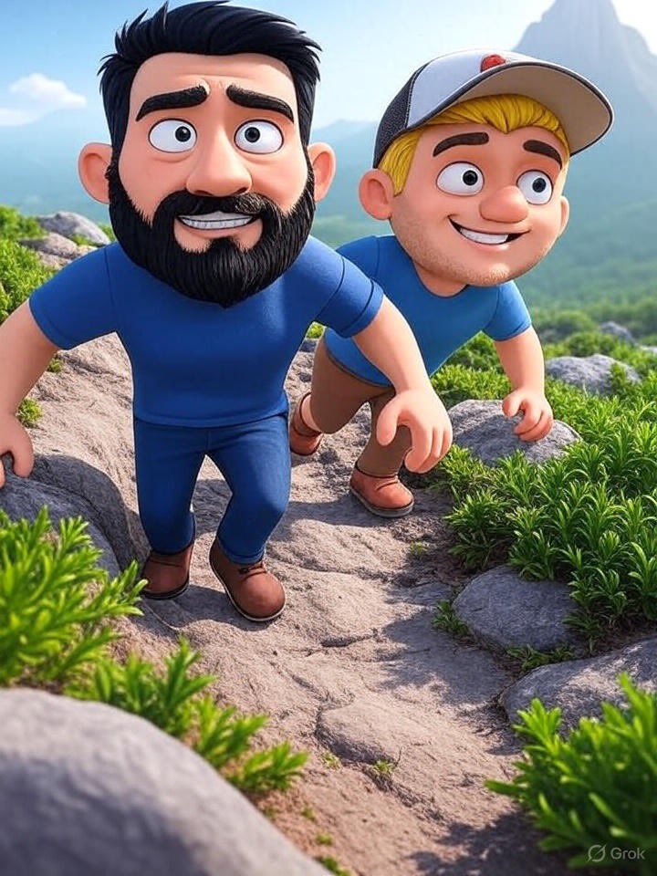 Tune in tonight on Twitch  <a href="/8/">.</a>:00ET to watch <a href="/DankestDad710/">DankestDad710</a> and I climb the mountain in the new co-op game Peak!
Will we reach the top or fail miserably? Twitch.tv/Nitemare_AT