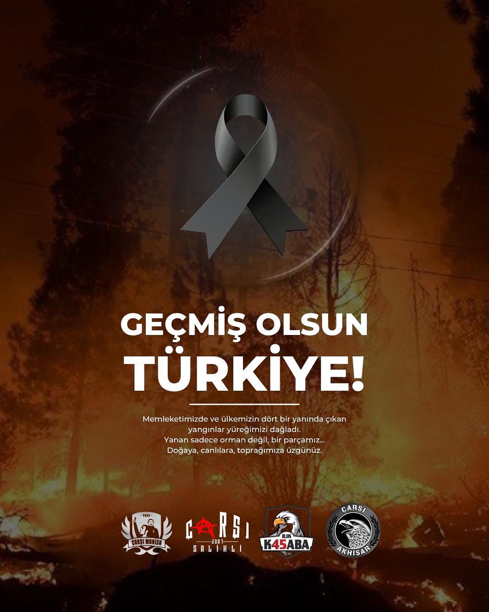 Memleketimizde ve ülkemizin dört bir yanında çıkan yangınlar yüreğimizi dağladı.