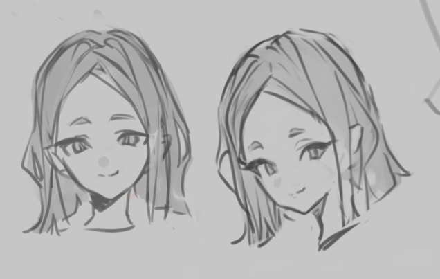 floatide's tweet image. Hey, I'm opening commission for 3 slots of portrait sketches. I want to practice more! and if you're interested click on the Vgen link on profile. Examples Below! :D