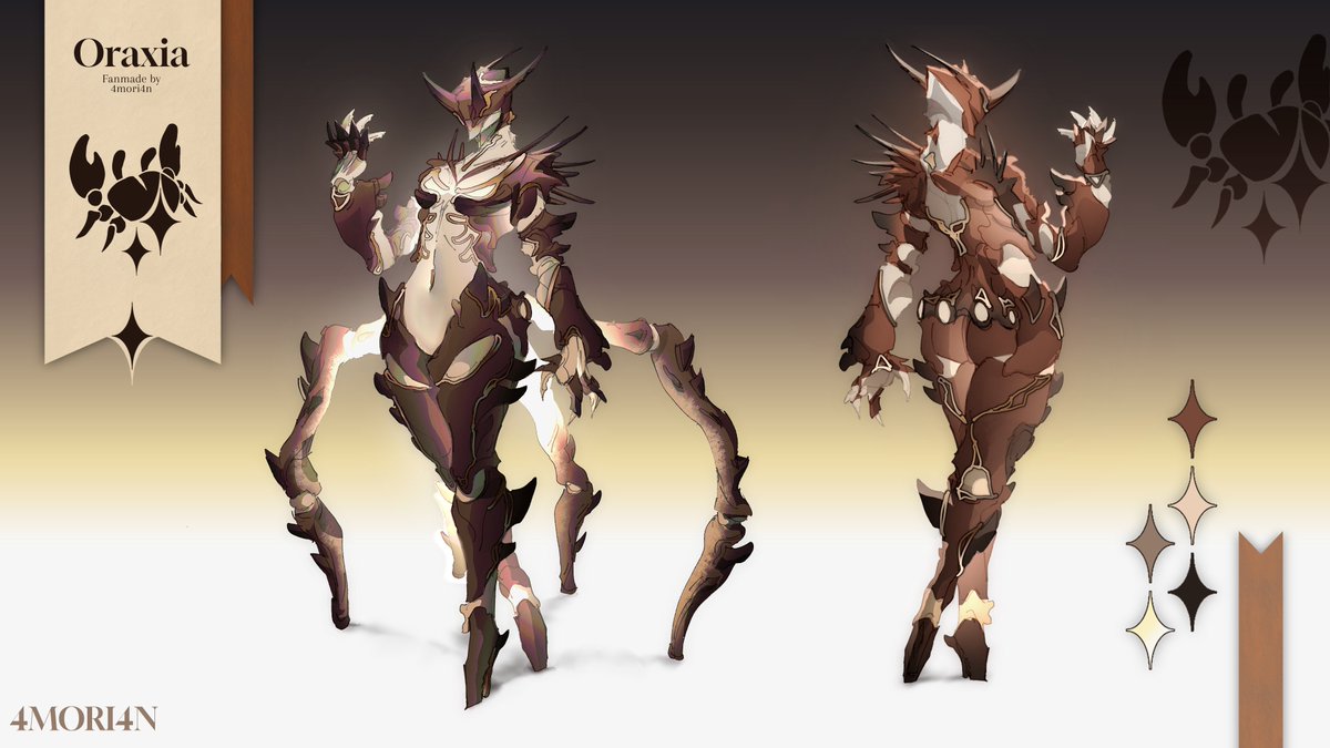 Crab Oraxia deluxe #warframefanart