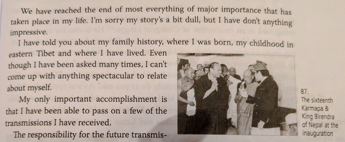 LoganBSomething's tweet image. Tulku Urgyen Rinpoche, perhaps the greatest Dzogchen master of the late 20th century, concludes his autobiography with multiple apologies that it wasn't more interesting