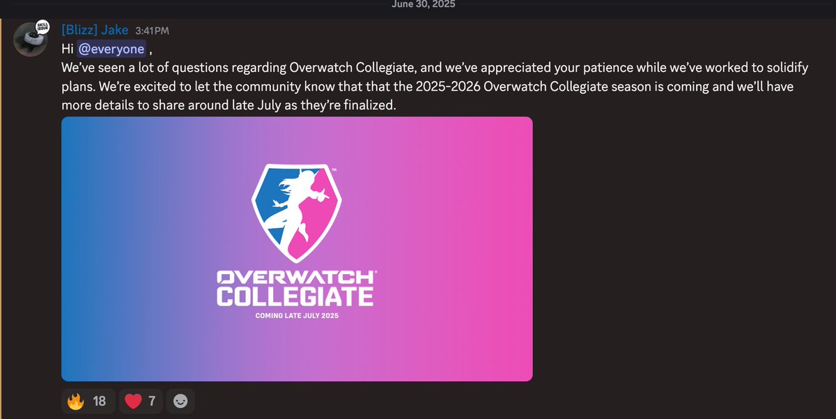 OW Collegiate coming back?