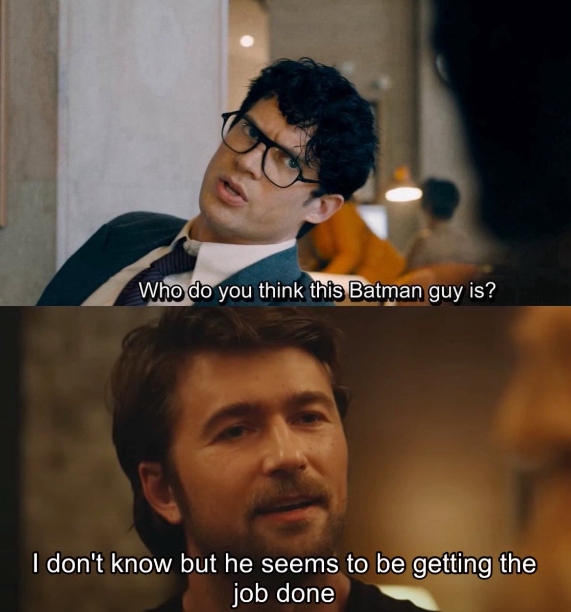 How I envision David Corenswet Clark  Kent would talk with Bruce Wayne for the first time

#Superman