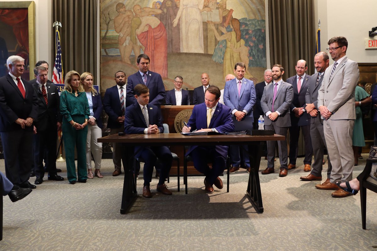 A busy start to the week at the State Capitol! This morning, we signed a multitude of bills to reform the Department of Transportation and Development, fix our insurance crisis, and continue pushing Louisiana to the top of every list. 

As we continue down this path, I am