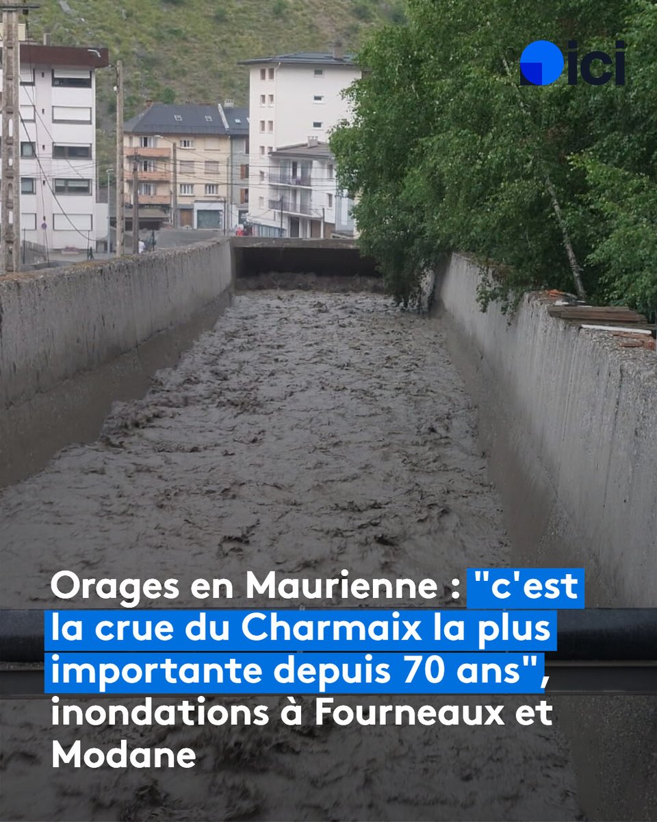 icipaysdesavoie's tweet photo. 🔴Les RD215 et RD1006 étaient toujours coupées dans la soirée. Le trafic des trains vers l'Italie est interrompu jusqu'à nouvel ordre
➡️ https://t.co/P3er0JS4Jt https://t.co/fbB6OgJyDy