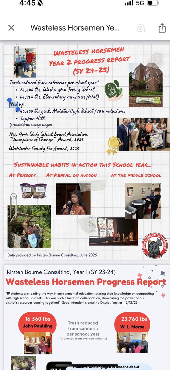 So proud of our ⁦<a href="/ufsdtarrytowns/">Tarrytown Schools</a>⁩ sustainability efforts.