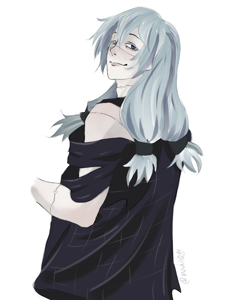 mahit099's tweet image. Still trying new art style
#mahito #JijutsuKaisen