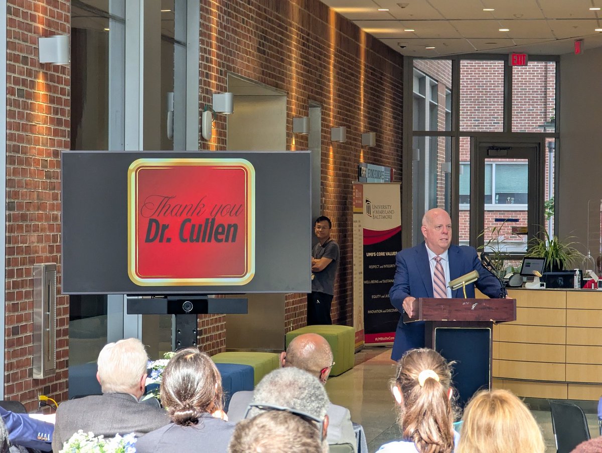 Ian Kleckner PhD MPH (he/him) (@iankleckner) on Twitter photo Former <a href="/StateMaryland/">Maryland</a> Governor <a href="/GovLarryHogan/">Governor Larry Hogan</a> celebrating the great Dr. Kevin Cullen and cancer research and care at <a href="/UMBaltimore/">University of Maryland, Baltimore</a> :
Cancer doesn't care if you're white or black, rich or poor, it affects us all. Former <a href="/StateMaryland/">Maryland</a> Governor <a href="/GovLarryHogan/">Governor Larry Hogan</a> celebrating the great Dr. Kevin Cullen and cancer research and care at <a href="/UMBaltimore/">University of Maryland, Baltimore</a> :
Cancer doesn't care if you're white or black, rich or poor, it affects us all.