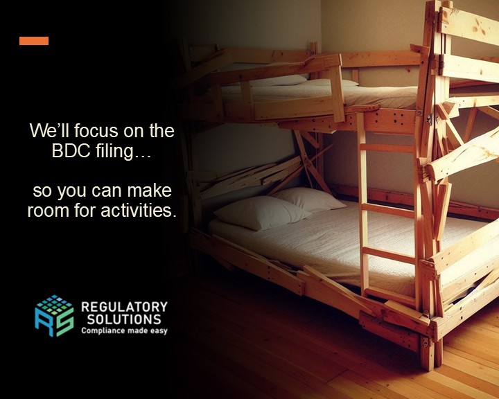 We don’t need to do karate in the basement to become best friends—let us handle your BDC filing instead!