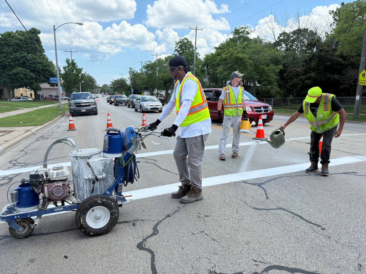 City of Milwaukee - DPW (@milwaukeedpw) on Twitter photo Today we joined <a href="/MayorMKE/">Mayor Cavalier Johnson</a> to kick off Year 2 of the Adopt-a-Neighborhood Program focusing on Arlington Heights. DPW crews will be pruning trees, servicing hydrants, patching potholes, street sweeping, demolishing blighted properties and more bringing real change block by block. Today we joined <a href="/MayorMKE/">Mayor Cavalier Johnson</a> to kick off Year 2 of the Adopt-a-Neighborhood Program focusing on Arlington Heights. DPW crews will be pruning trees, servicing hydrants, patching potholes, street sweeping, demolishing blighted properties and more bringing real change block by block.