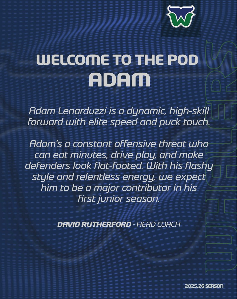 🚨 COMMITMENT ALERT 🚨

Please welcome Adam Lenarduzzi to the White Rock Whalers!

Adam is a dynamic, high-skill forward with elite speed and puck touch. He’s a constant offensive threat who can eat minutes, drive play, and make defenders look flat-footed. 

<a href="/ThePJHL/">PJHL</a>
