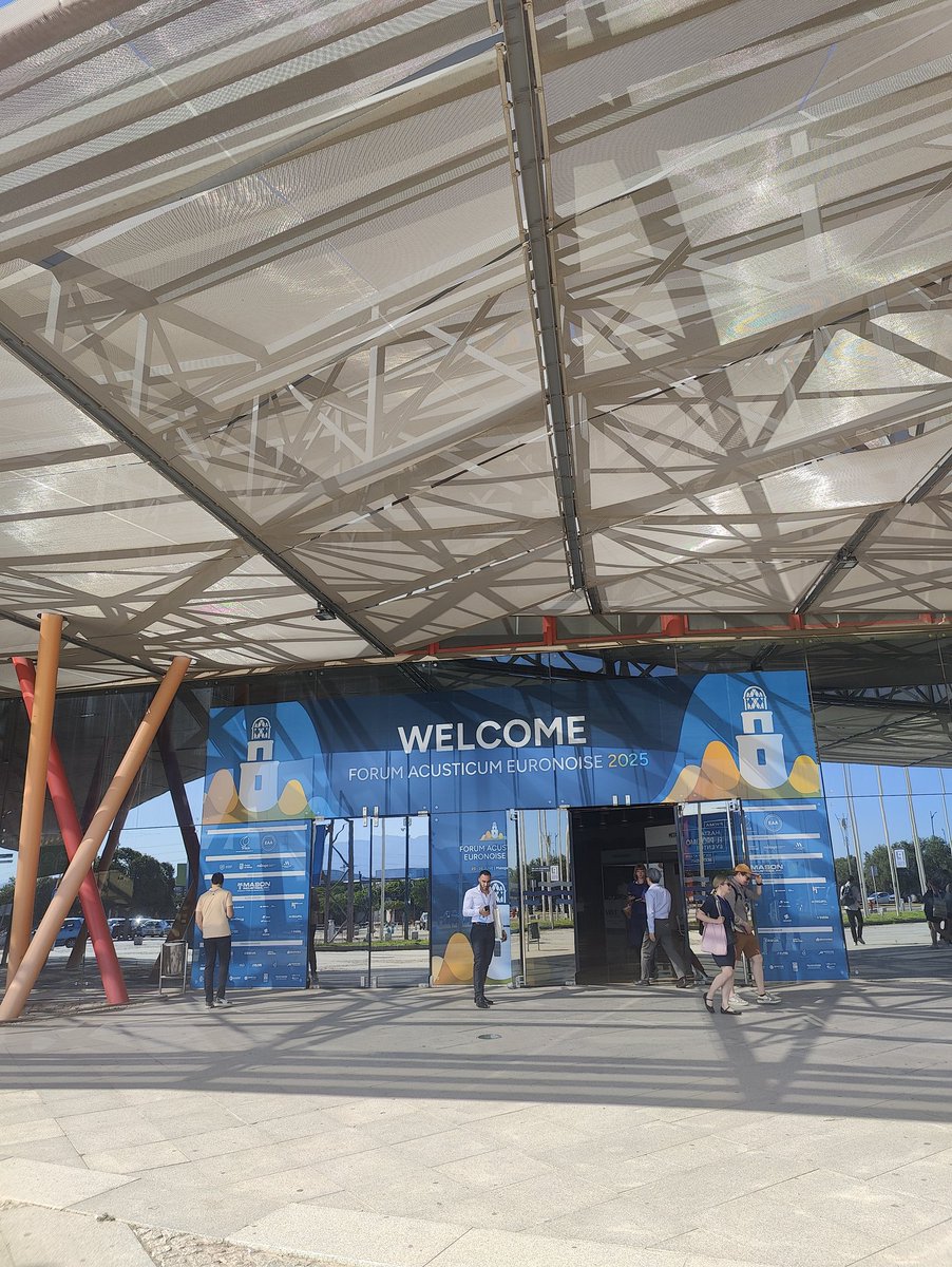 ucam_GRITA (@ucam_grita) on Twitter photo Back from <a href="/FAeuronoise2025/">Forum Acusticum / Euronoise 2025</a> held in <a href="/malaga/">Ciudad de Málaga</a>, a leading #acoustics conference with a top-level technical program.
We presented two works: one on #ML applications with @Grita_UCAM <a href="/anto_pita/">Antonio Pita Lozano</a> <a href="/jmontoyabelmont/">JMB</a> another on #IoT devices with M. Masullo
Inspiring meetings and science Back from <a href="/FAeuronoise2025/">Forum Acusticum / Euronoise 2025</a> held in <a href="/malaga/">Ciudad de Málaga</a>, a leading #acoustics conference with a top-level technical program.
We presented two works: one on #ML applications with @Grita_UCAM <a href="/anto_pita/">Antonio Pita Lozano</a> <a href="/jmontoyabelmont/">JMB</a> another on #IoT devices with M. Masullo
Inspiring meetings and science