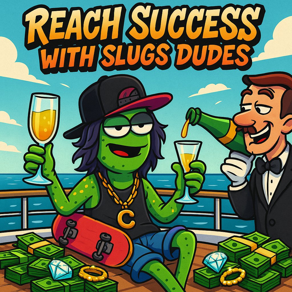 $SLUGDUDES is LIVE 🔓🐌 The gates are open. Presale started. And the Slugs are moving FAST 🏃‍♂️💨 Don't miss your chance to mint before the world hears about it. Buy now: 🎯 tools.smithii.io/launch/Slug-Du… 🧠 t.me/+M5bA9GQmHX9jO… #CryptoPresale #SlugDudes #Web3Hype #SOLpresale