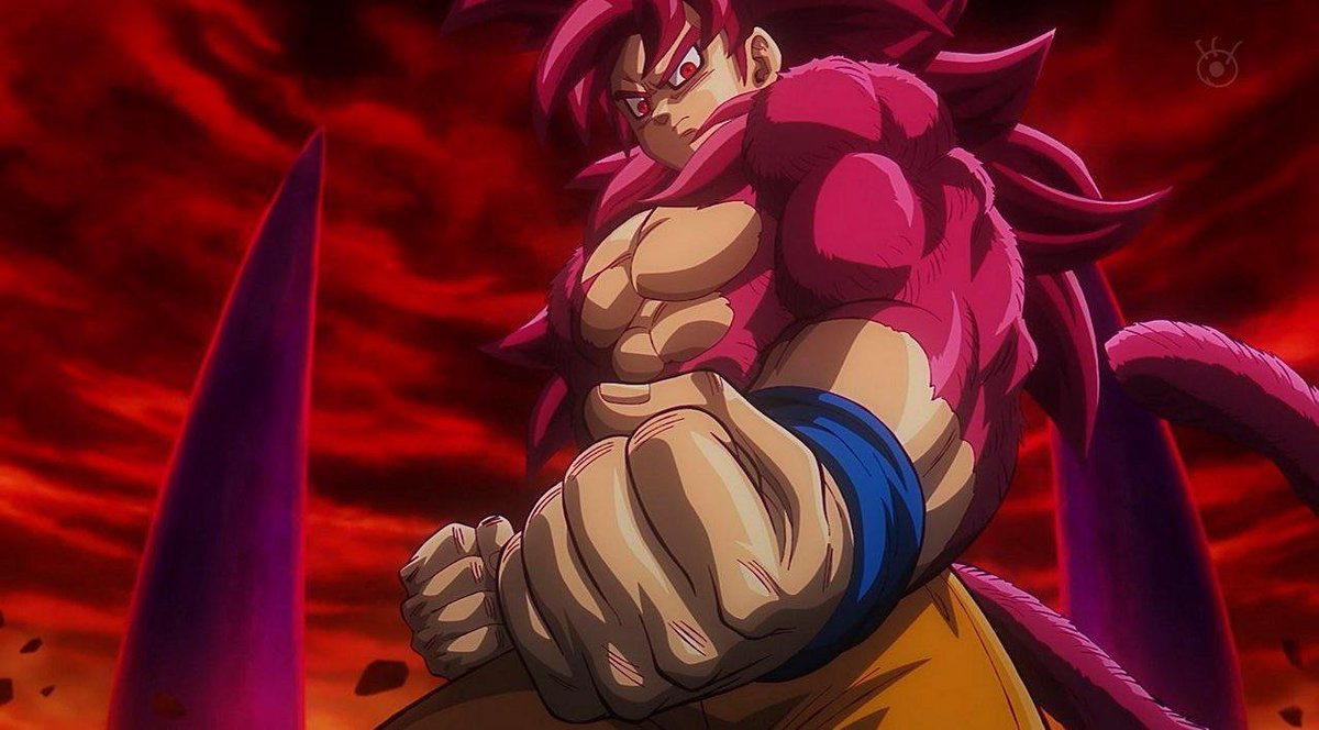 EpikEpikson1's tweet image. (mini thread) SSJ4's intended purpose is to be a primal form, with essentially feral instincts to capture the rawness of Oozaru
Daima's SSJ4 did a significantly better job at that than GT's SSJ4, hence why I think that the form is better
#DragonBallDaima #DAIMA #DragonBall