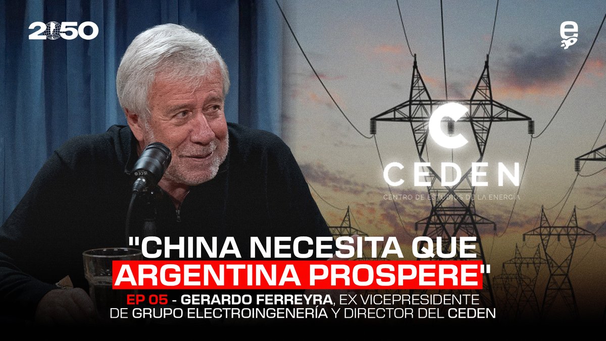 En 2050🌐, conducido por <a href="/Volquetere/">Hernán Vanoli</a> y <a href="/bauerbrun/">Bruno Bauer</a>,  hablamos de poder, estrategia y futuro con empresarios argentinos que no solo hacen plata: también piensan el país.

Próximo capítulo: <a href="/ferreyragerardo/">Gerardo Ferreyra</a>, ex vicepresidente de Electroingeniería y actual director del
