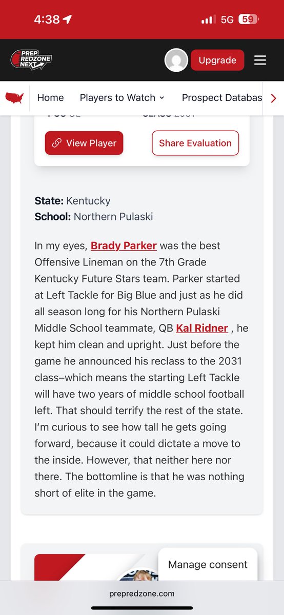 BradyParker (@bradyparker_70) on Twitter photo Thank you <a href="/AlPopsFootball/">𝐀𝐋 𝐏𝐨𝐩𝐬</a> for the great evaluation
<a href="/KYFUTURESTARS/">Ricco Hughes</a> <a href="/coachtaburns/">Travis Burns</a> <a href="/PrepRedzoneNext/">Prep Redzone 𝙉𝙀𝙓𝙏 🏈</a> <a href="/vincemarrow/">CoachMarrow</a> <a href="/bench424nmore/">Mark Gibson</a> <a href="/CoachAmbroseLWU/">Sam Ambrose</a>
<a href="/MSUFBRecruit/">Murray State Football Recruiting</a> <a href="/CoachKleckler/">Phil Kleckler</a> Thank you <a href="/AlPopsFootball/">𝐀𝐋 𝐏𝐨𝐩𝐬</a> for the great evaluation
<a href="/KYFUTURESTARS/">Ricco Hughes</a> <a href="/coachtaburns/">Travis Burns</a> <a href="/PrepRedzoneNext/">Prep Redzone 𝙉𝙀𝙓𝙏 🏈</a> <a href="/vincemarrow/">CoachMarrow</a> <a href="/bench424nmore/">Mark Gibson</a> <a href="/CoachAmbroseLWU/">Sam Ambrose</a>
<a href="/MSUFBRecruit/">Murray State Football Recruiting</a> <a href="/CoachKleckler/">Phil Kleckler</a>