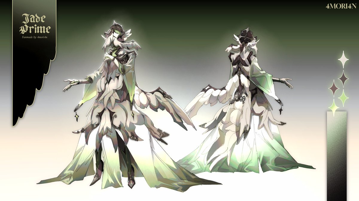 Jade Prime #warframefanart