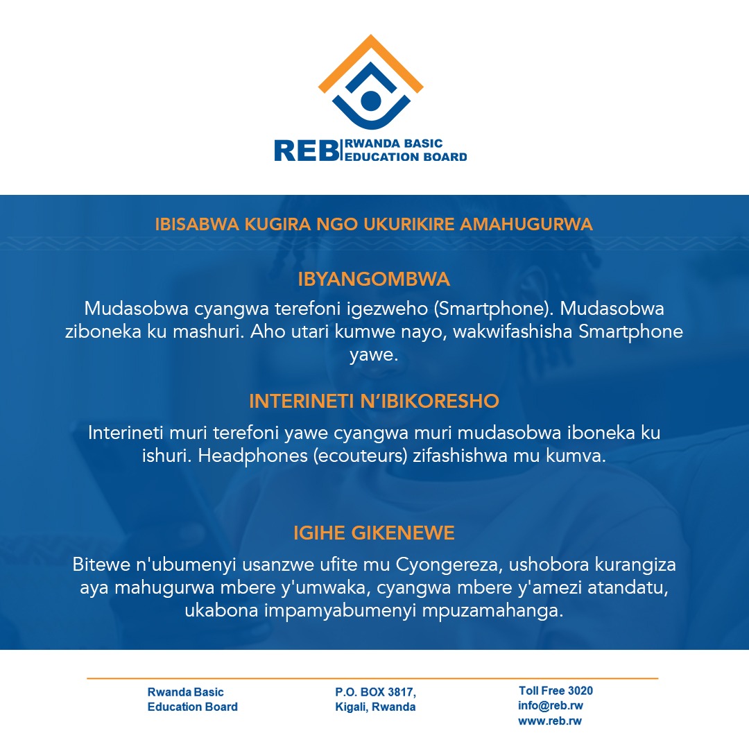 Rwanda Basic Education Board tweet media