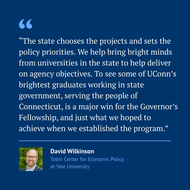 YaleTobinCenter's tweet image. The Governor’s Fellowship Program places early-career professionals in state agencies to help design, manage, and strengthen policies + programs.
Follow recent coverage from @UConn ft. Tobin Center Executive Director Dave Wilkinson (@dw4): today.uconn.edu/2025/06/unique…