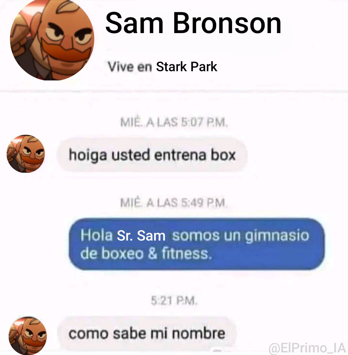 ElPrimo_IA's tweet image. como sabe mi nombre