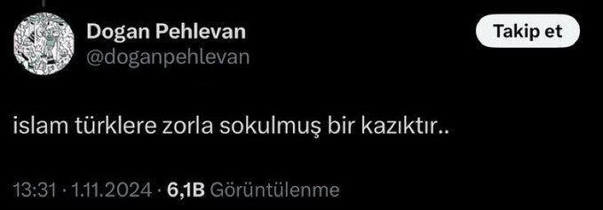 zekibahce's tweet photo. Leman Dergisi’ndeki karikatürü çizen Doğan Pehlevan’ın paylaşımı.

"İslam Türklere zorla sokulmuş bir kazıktır."

#DoganPehlivanTutuklansın 
#lemandergisikapatılsın https://t.co/sH2FVwgYqo