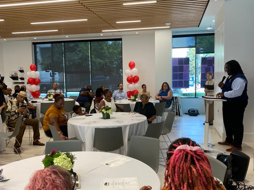 Today, we proudly celebrated the graduation of our third Community Voices Academy cohort. This group of 19 passionate, dedicated District residents (our largest cohort yet) completed a 10-month journey in advocacy, policy, and civic leadership. buff.ly/Jwpmei7