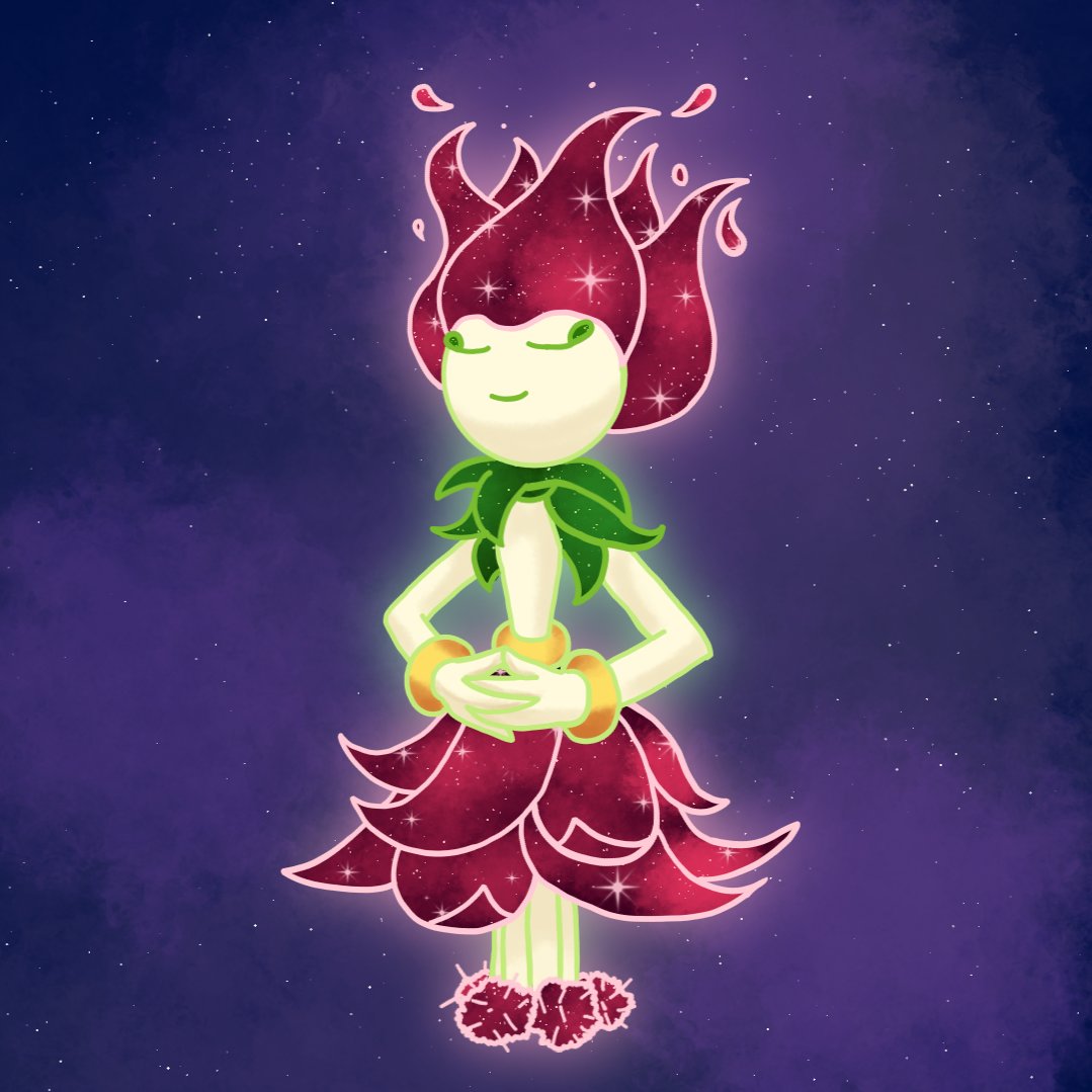 Kevinnator64's tweet image. Meet the cosmic flora, Magellanica. Everyone tends to call her Magel, much easier to pronounce.