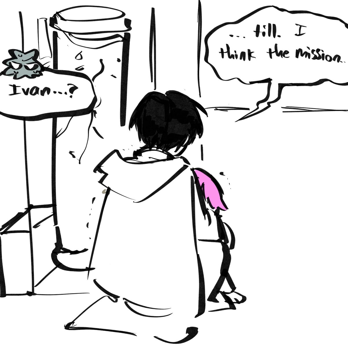 beachblu3s's tweet image. Time travel Mizi AU Rebel 4nakt and friends meet the karma kids… [1/2] part 1! #timetravelmiziau #sidestory