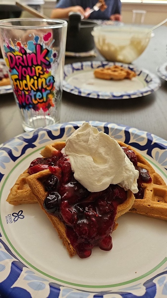 SugaNips1 (@ogsuganips1) on Twitter photo We went fancy today. Made waffles, stawberry/blueberry compote and whipped cream all from scratch and topped it off with a fun coffee today. This coffee though.....one of my favs! <a href="/SelfRezCoffeeCo/">Self Rez Coffee™ Co</a>
Hope everyone has a productive and blessed day. We went fancy today. Made waffles, stawberry/blueberry compote and whipped cream all from scratch and topped it off with a fun coffee today. This coffee though.....one of my favs! <a href="/SelfRezCoffeeCo/">Self Rez Coffee™ Co</a>
Hope everyone has a productive and blessed day.