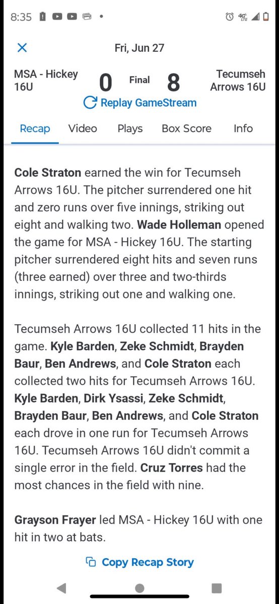 Cole tweet media