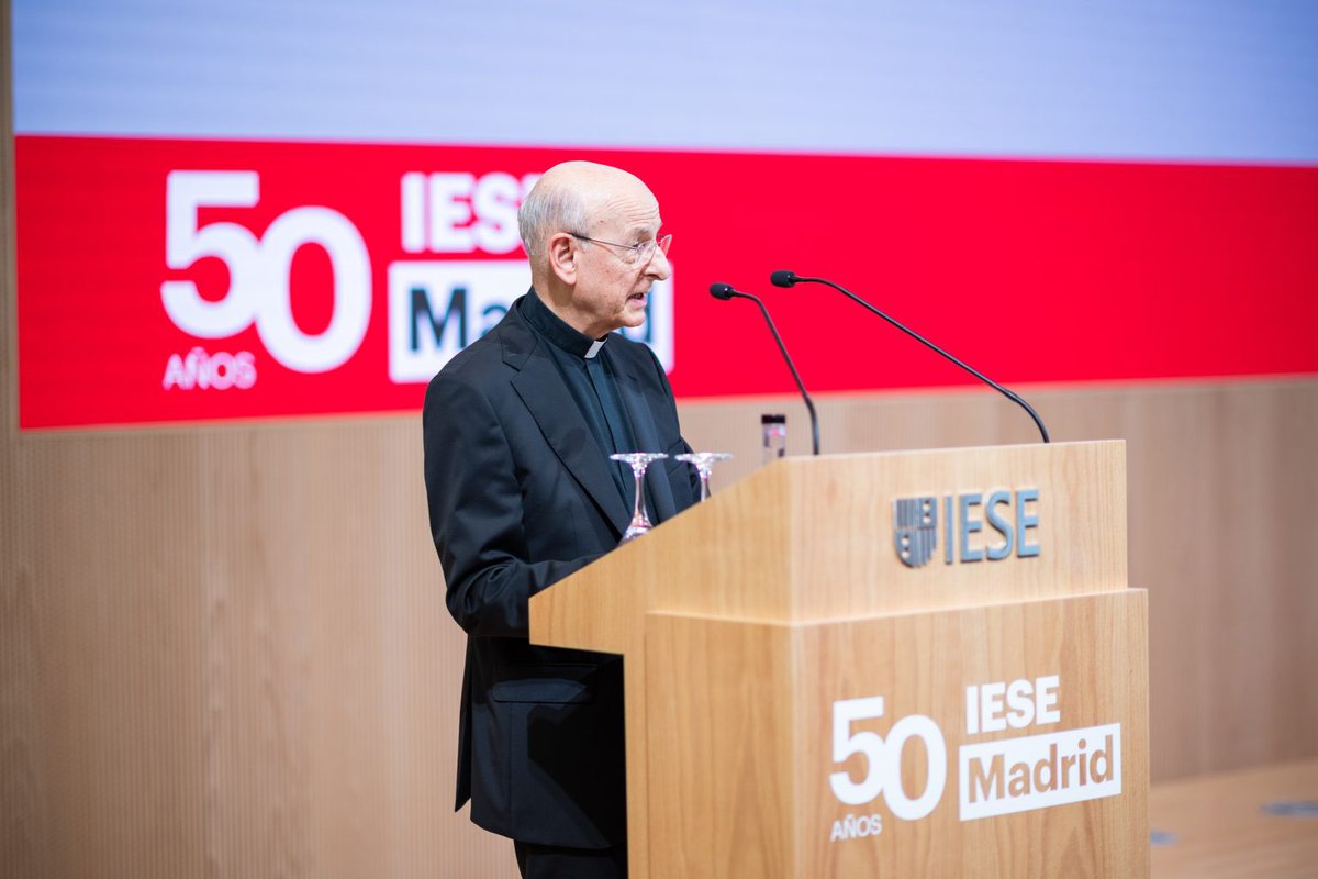 Alfonso Aguiló (@aaguilo) on Twitter photo Esta mañana en la celebración de los 50 años del IESE Business School en Madrid, con el discurso final de Mons. Fernando Ocáriz, Gran Canciller de la Universidad de Navarra y prelado del Opus Dei <a href="/iesebschool/">IESE Business School</a> Esta mañana en la celebración de los 50 años del IESE Business School en Madrid, con el discurso final de Mons. Fernando Ocáriz, Gran Canciller de la Universidad de Navarra y prelado del Opus Dei <a href="/iesebschool/">IESE Business School</a>
