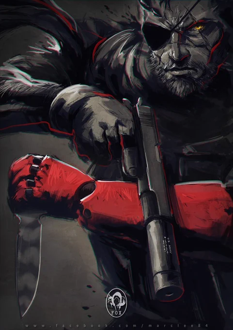 Fan art | Metal Gear Solid V: The Phantom Pain Artist: