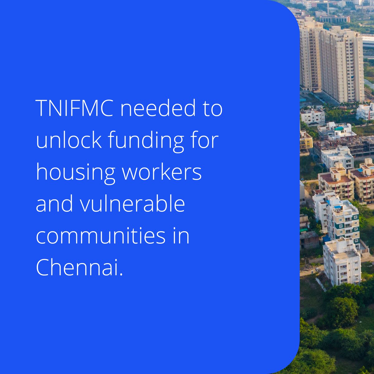 Colliers's tweet image. We partnered with TNIFMC in Chennai to meet tough environmental and social standards - unlocking funding for housing that supports workers, women, and low-income communities. 
Learn more: ow.ly/n82t50Wiqhn
#ColliersImpact #Sustainability #SustainableDevelopment