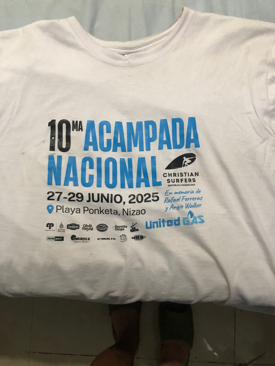 United Petroleum RD (@unipetroleumrd) on Twitter photo Desde United Gas apoyamos la 10ma Acampada Nacional de Surfistas Cristianos en Playa Pato, un espacio que impulsa valores y transforma vidas. 🌊
Gracias @christiansurfersrd por hacernos parte de esta experiencia. <a href="/juantomasdiazi/">Juan Tomás Díaz</a>
#UnitedGas #ChristianSurfersRD #Acampada2025 Desde United Gas apoyamos la 10ma Acampada Nacional de Surfistas Cristianos en Playa Pato, un espacio que impulsa valores y transforma vidas. 🌊
Gracias @christiansurfersrd por hacernos parte de esta experiencia. <a href="/juantomasdiazi/">Juan Tomás Díaz</a>
#UnitedGas #ChristianSurfersRD #Acampada2025