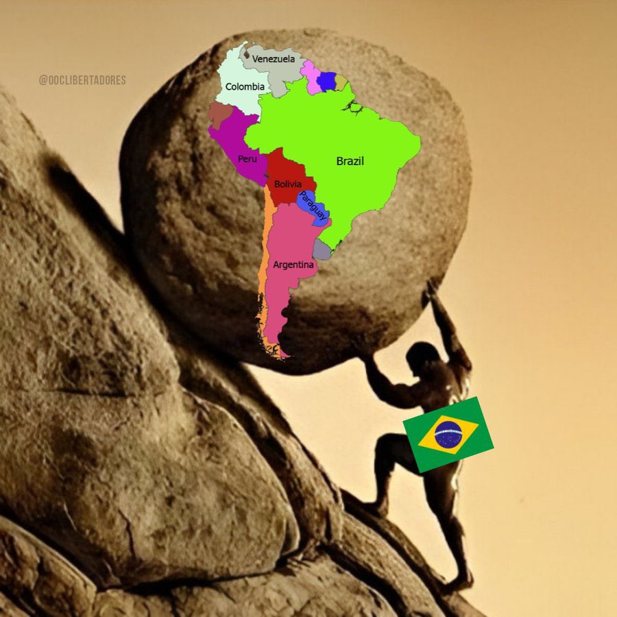 Esze_as's tweet photo. @OC_Libertadores Esto es BRASIL*** https://t.co/kRga8q0Msv