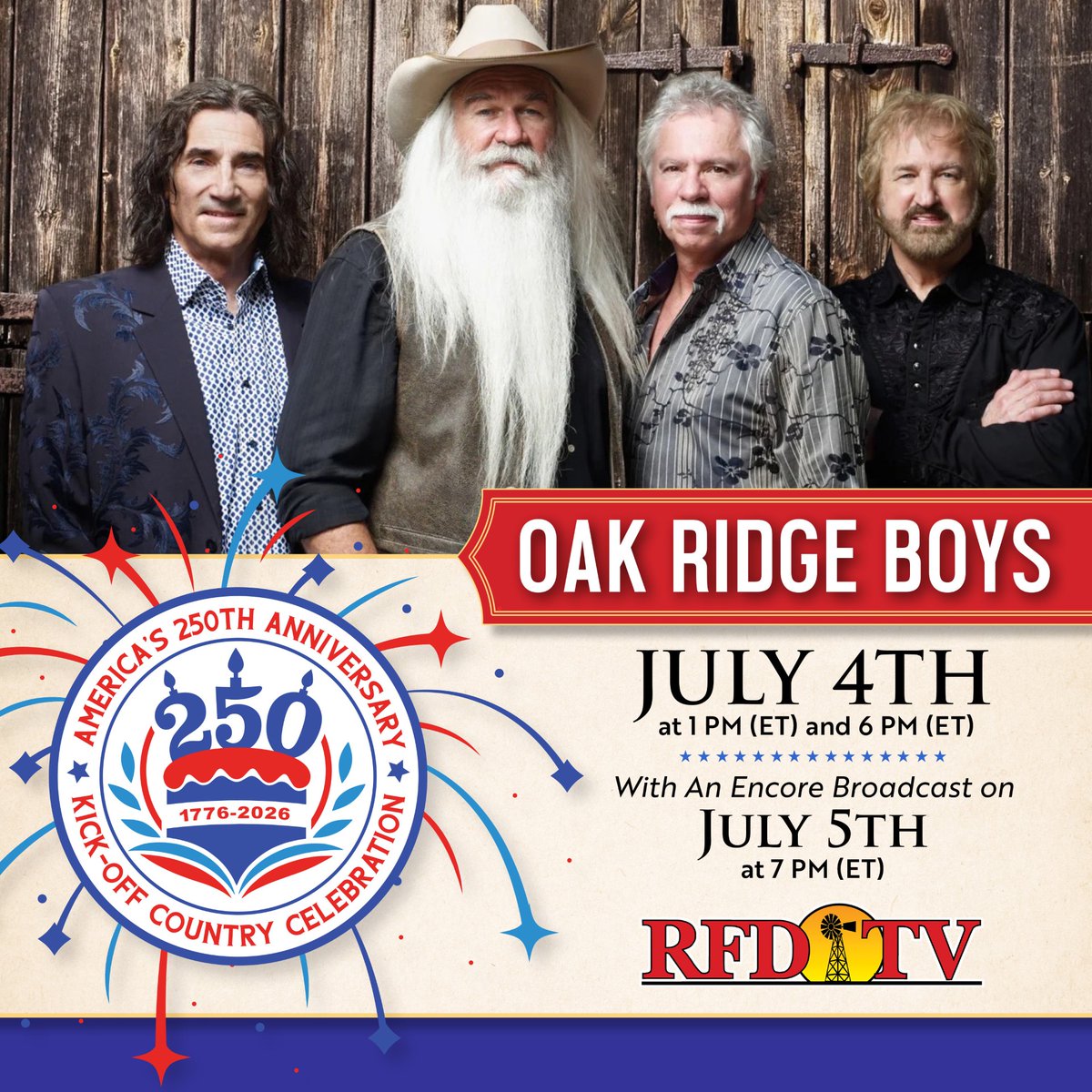 The Oak Ridge Boys (@oakridgeboys) on Twitter photo 
