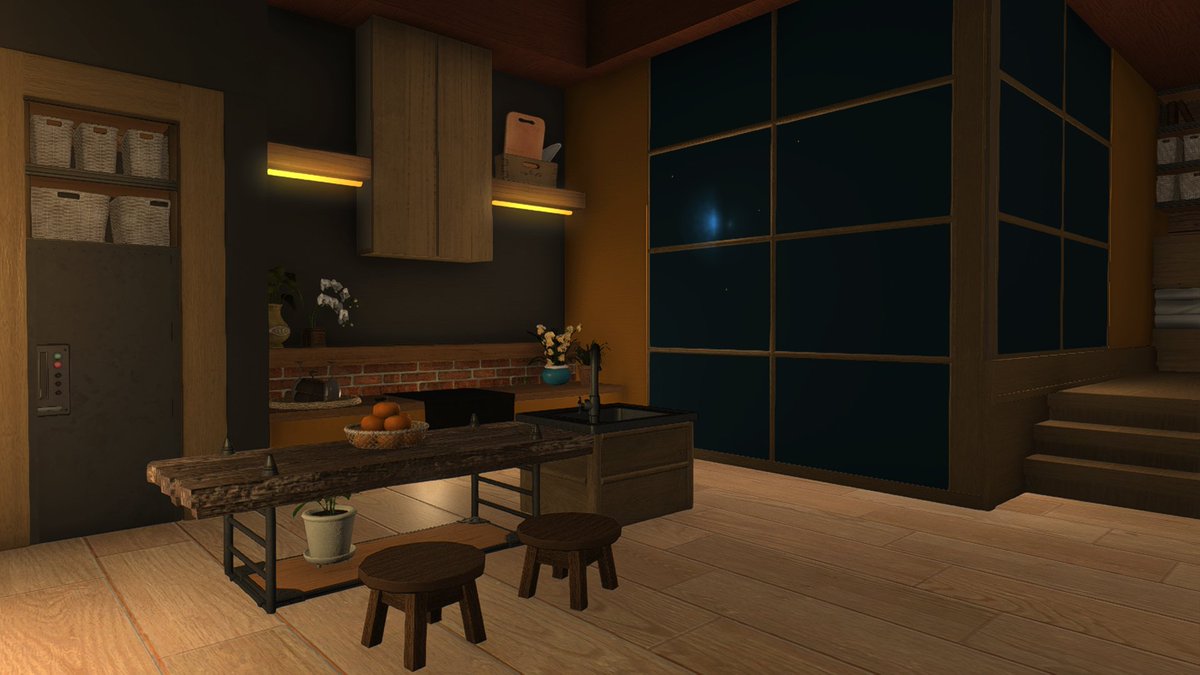 sirene (@sirenexiv) on Twitter photo just finished a lalafell build for my partner's house! we adapted <a href="/AshenBride/">Ashen bbgirl</a>'s beautiful midcentury muji kitchen for a small studio with muji windows, custom midcentury lamps, and a platform-style /dozeable lalabed
#HousingEden #ffxivhousing #hgxiv #FF14housing #FF14ハウジング just finished a lalafell build for my partner's house! we adapted <a href="/AshenBride/">Ashen bbgirl</a>'s beautiful midcentury muji kitchen for a small studio with muji windows, custom midcentury lamps, and a platform-style /dozeable lalabed
#HousingEden #ffxivhousing #hgxiv #FF14housing #FF14ハウジング