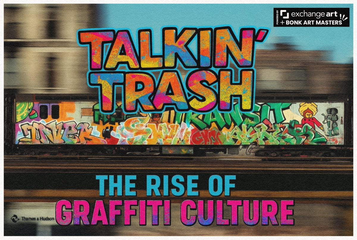 Talkin’ Trash returns with a deep dive into graffiti culture! 

The raw, misunderstood world, where knowing how to fight is just as crucial as knowing how to paint! 

A history of crews, chrome, &amp; all city fame! 

Wednesday 
12PM EST / 6PM CET