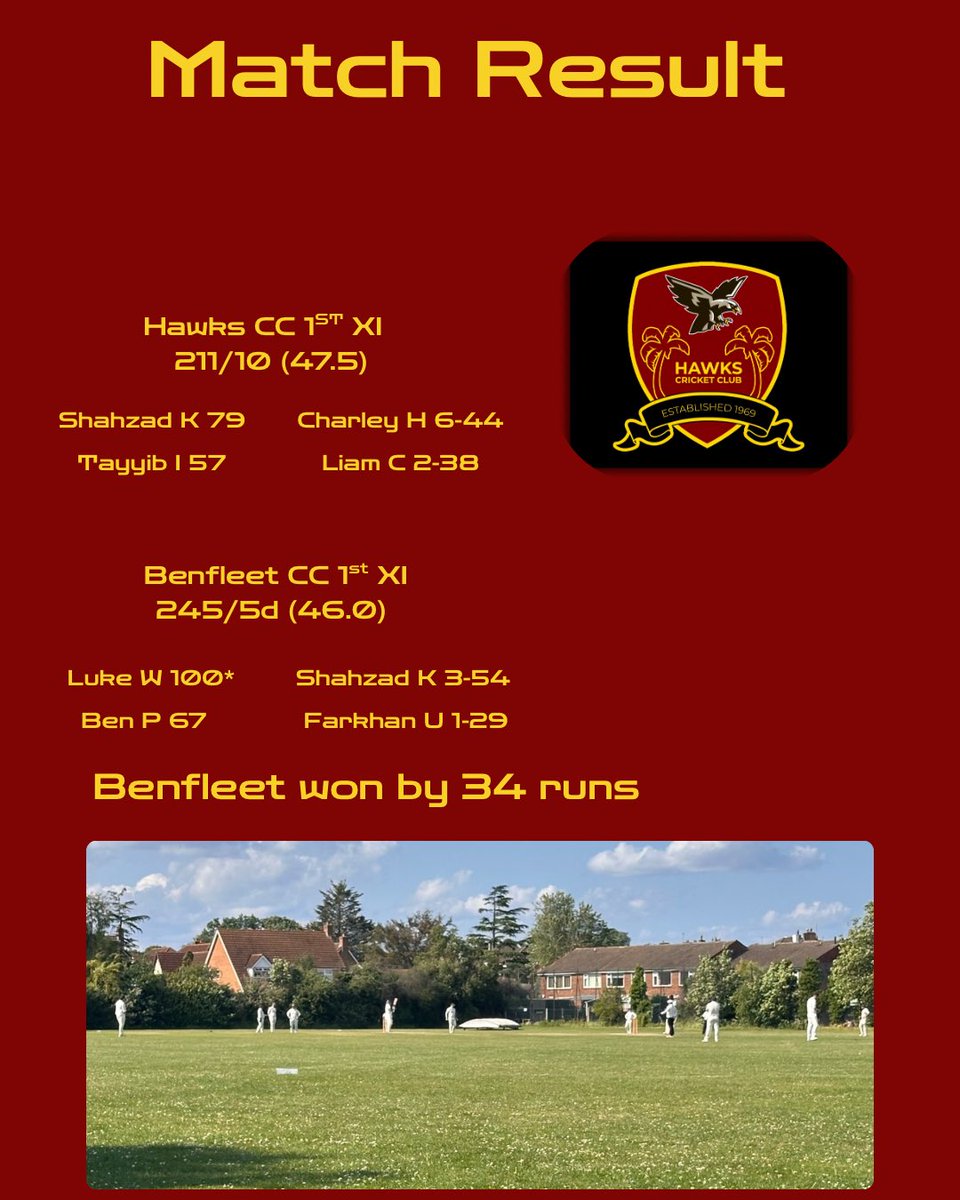 Hawks Cricket Club tweet media