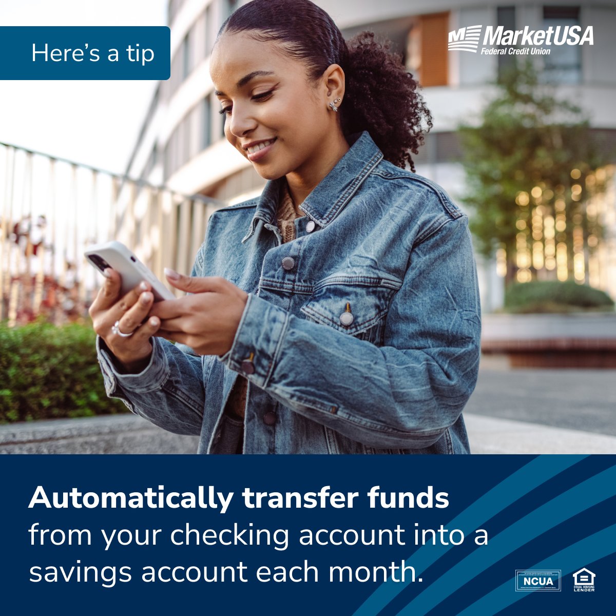 💸Saving for something special or just a rainy day? Easily put aside money by automatically transferring funds into a savings account to use toward a vacation, big-ticket purchase, repairs and more.

marketusafcu.com/Services/Digit…

#SavingsTips #SavingsAccount