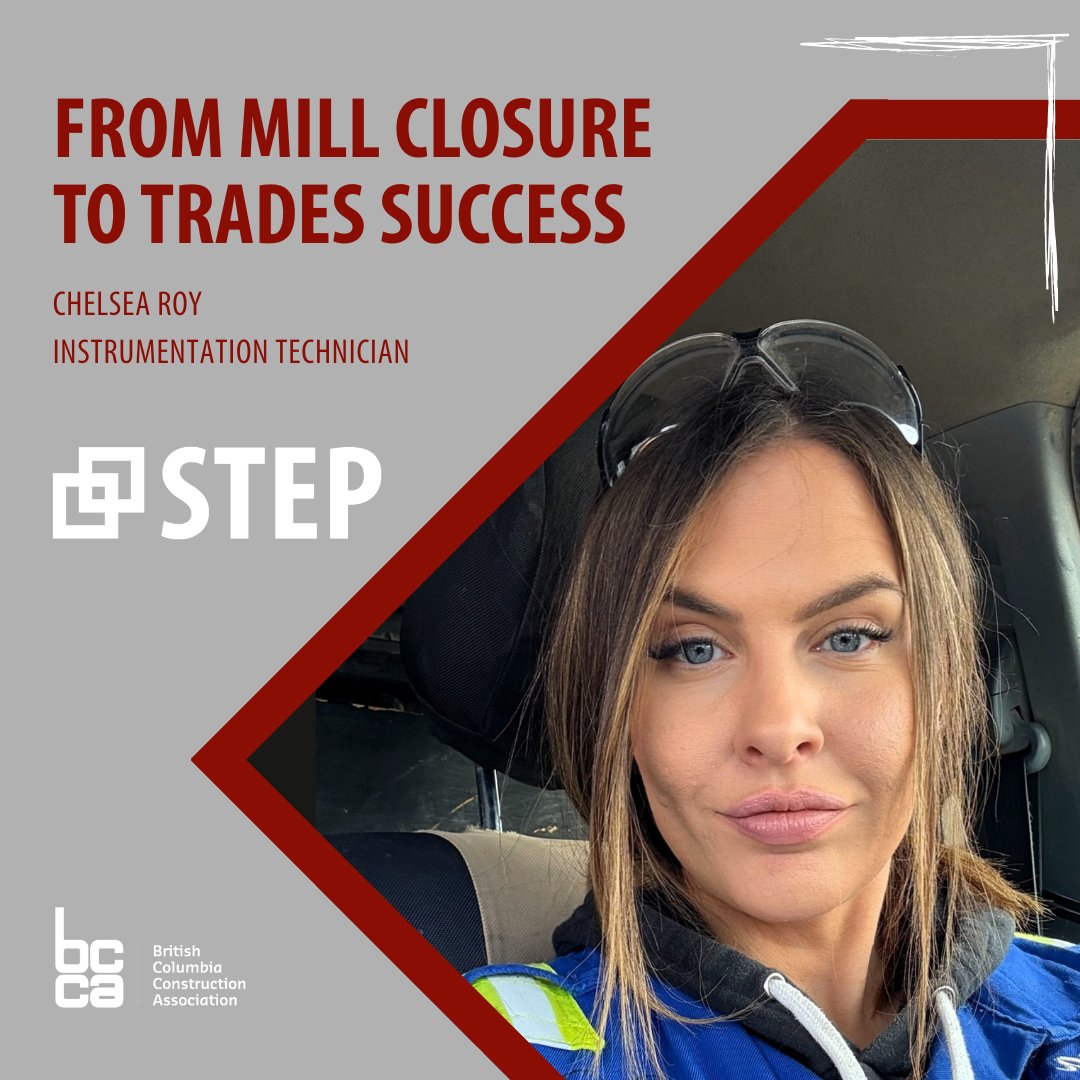 When the local mill shut down, Chelsea Roy saw it as a chance to finally pursue a career in the trades—even without prior experience.

💬 Read the full story of how Chelsea turned uncertainty into opportunity, thanks to STEP.
👉 bit.ly/4esnbxL