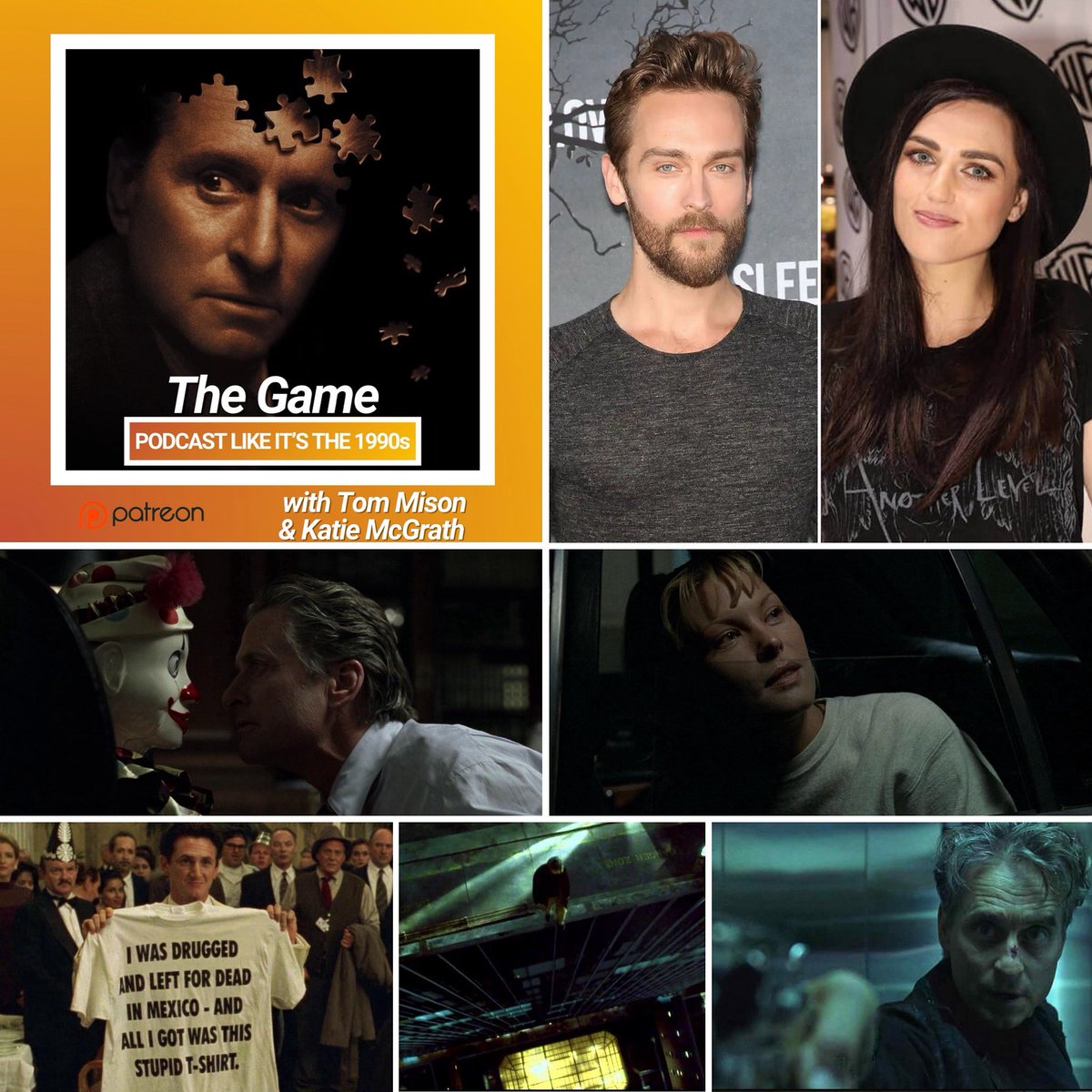 This week on @podcastlikeits The 1990s Patreon we accidentally released our episode on The Game a week early! Katie McGrath, Tom Mison and I talk about Michael Douglas again (after our Disclosure episode), Sean Penn and…The Big Lebowski?

Subscribe Here! patreon.com/podcastlikeits