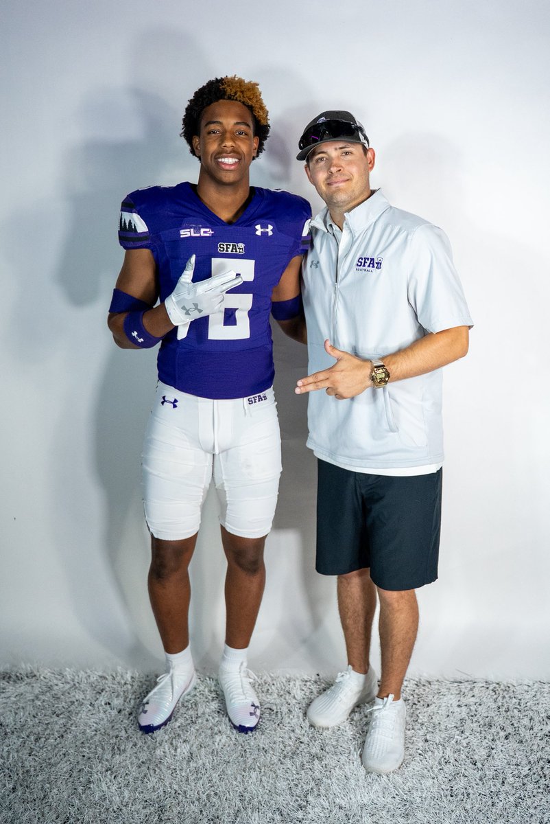 LamelSwanson's tweet image. I had an amazing time in  Nacogdoches, TX this weekend! Thank you to all the coaches I met for the great hospitality! @CoachNikNelson @SFA_Football @RecruitAledo @TXRecruits @Recruit_DFW @TheUCReport @dctf @TXTopTalent @CoachHodge29