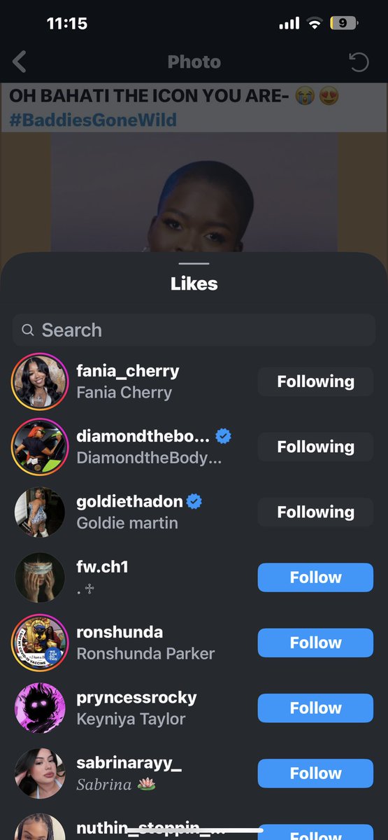 onlyivori's tweet photo. yall this is crazy 😭i got noticed by bahati, diamond, natalie, rollie, fania, and the baddies official instagram 😭 im—— #BaddiesAfrica #BaddiesGoneWild https://t.co/ImYndpKaTI