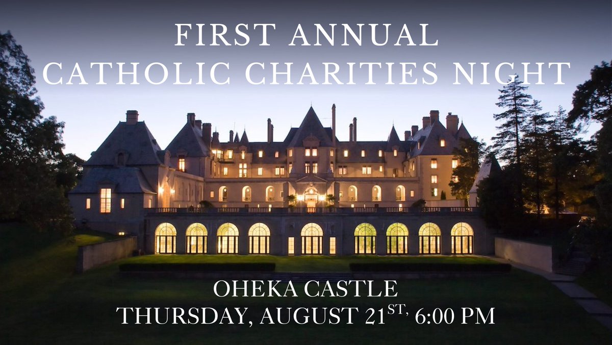 You're invited to our first annual Catholic Charities Night!

Join us for a historic tour of Oheka Castle, followed by a cocktail reception!

interland3.donorperfect.net/weblink/weblin…