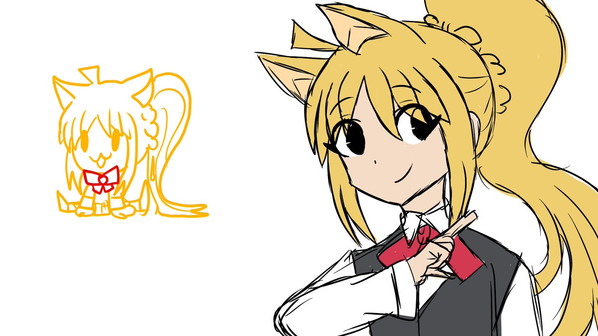 Poorly drawn Seika Ijichi tweet media