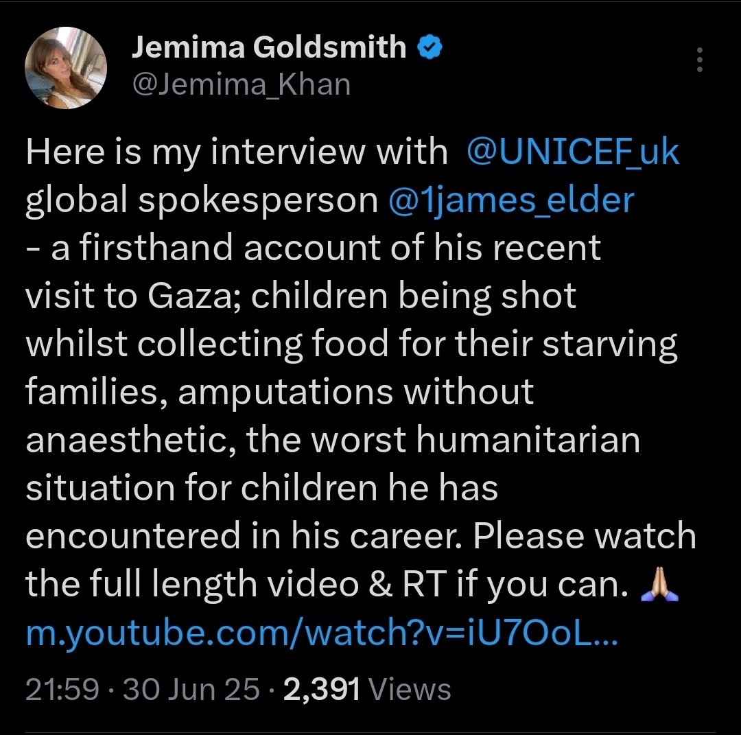 جتنا آواز جمائمہ نے فلسطین کے لئے اٹھایا آگر پٹواری اس کا آدھا بھی نواز شریف، شہباز شریف اور پشپا کا دکھا دیں
تو میں سوشل میڈیا چھوڑ جاؤں گا 🙃