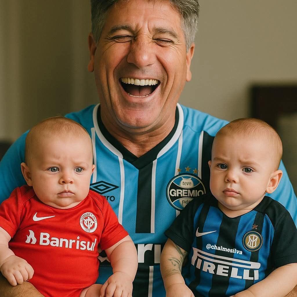 Renato Portaluppi 

Profissão: treinador e pai do Inter 🇧🇷🇮🇹